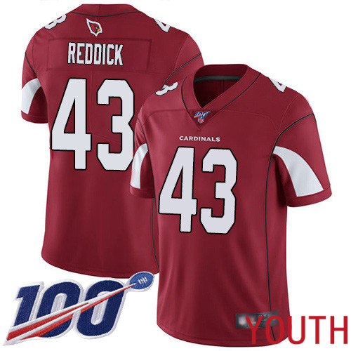 Arizona Cardinals Limited Red Youth Haason Reddick Home Jersey NFL Football #43 100th Season Vapor Untouchable->arizona cardinals->NFL Jersey